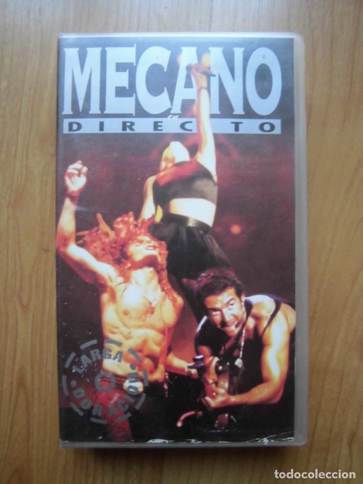 V&iacute;deos y DVD musicales: MECANO EN DIRECTO VHS - Foto 1