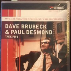 Vídeos y DVD Musicales: DAVE BRUBECK & PAUL DESMOND. TAKE FIVE. DVD - SALT PEANUTS - 2007 ED. AMERICANA. PRECINTADO. Lote 363597800