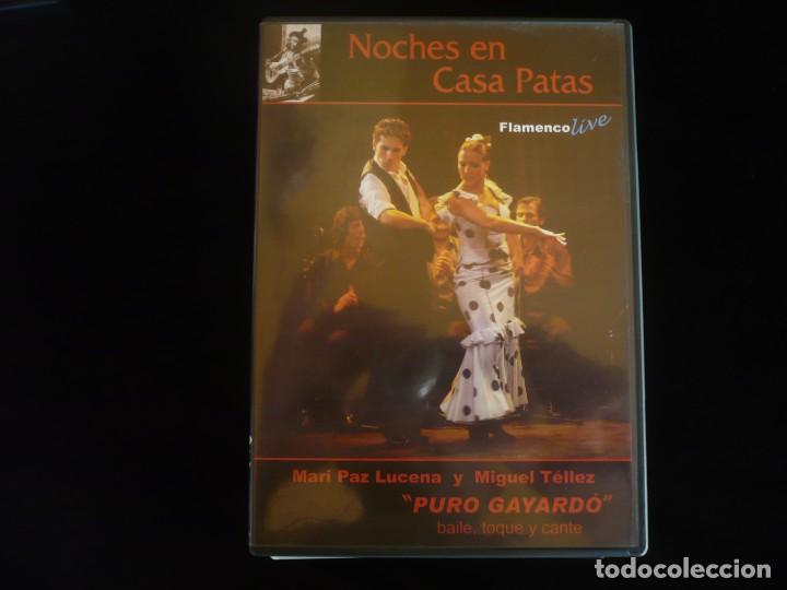 Musikvideos und DVDs: noches en casa patas - puro gallardo - flamenco live - dvd como nuevo