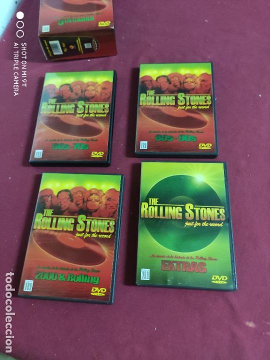 V&iacute;deos y DVD musicales: rolling stones 5 decadas en 3 dvd + 1 extra - Foto 5