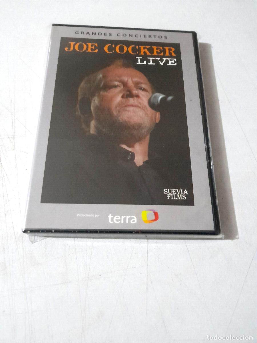 V&iacute;deos y DVD musicales: JOE COCKER &rdquo;LIVE&rdquo; DVD COMO NUEVO - Foto 1