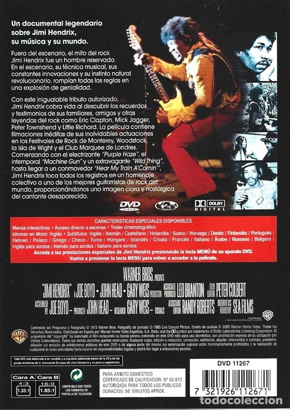 V&iacute;deos y DVD musicales: JIMI HENDRIX - Foto 2