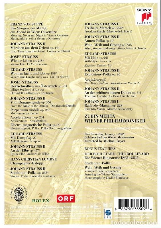V&iacute;deos y DVD musicales: 2015 NEUJAHRSKONZERT - Foto 2