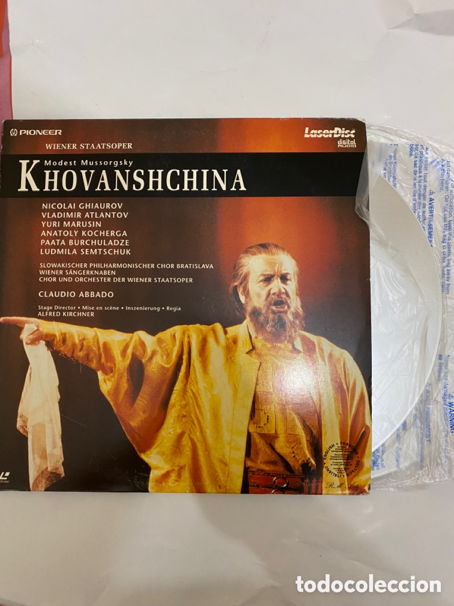 Musikvideos und DVDs: KOVANSHCHINA-LASER DISC-2 DISCOS-EXCELENTE ESTADO
