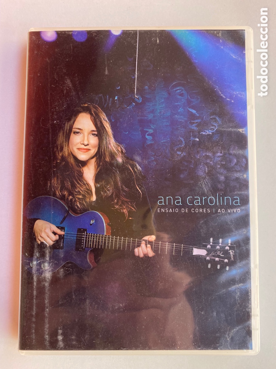 V&iacute;deos e DVD Musicais: ANA CAROLINA-ENSAIO DE CORES AO VIVO-DVD BRASIL-RARO