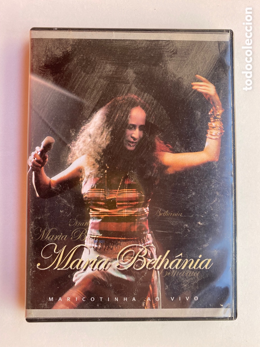 V&iacute;deos e DVD Musicais: MARIA BETHANIA-MARICOTINHA AO VIVO-DVD BRASIL-RARO