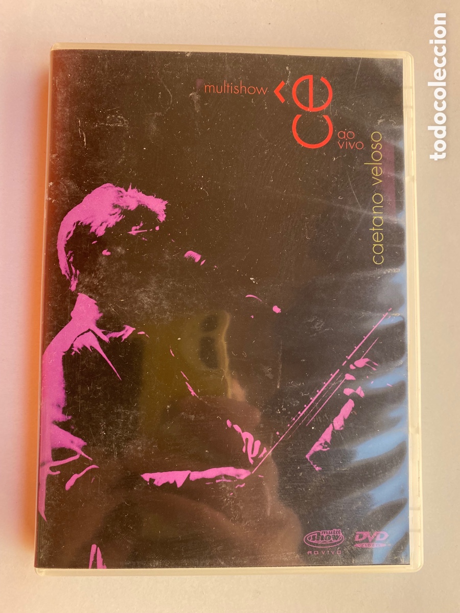 V&iacute;deos e DVD Musicais: CAETANO VELOSO-MULTISHOW ĆE AO VIVO-DVD BRASIL-RARO