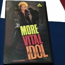 Vídeos y DVD Musicales: BILLY IDOL / MORE VITAL - VHS POLYGRAM 1987 CHRYSALIS - POP ROCK