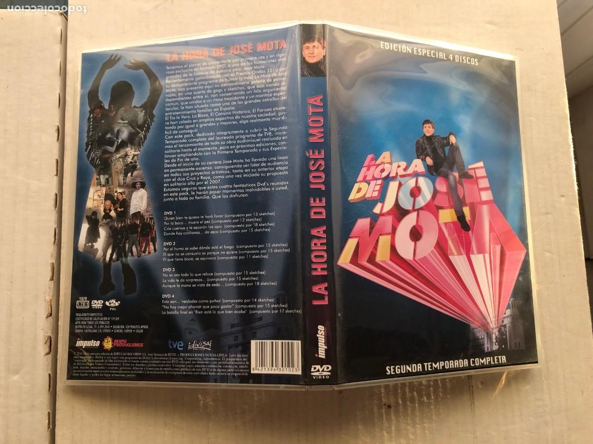 Video e DVD Musicali: LA HORA DE JOSE MOTA SEGUNDA TEMPORADA COMPLETA - DVD KREATEN - NUEVO