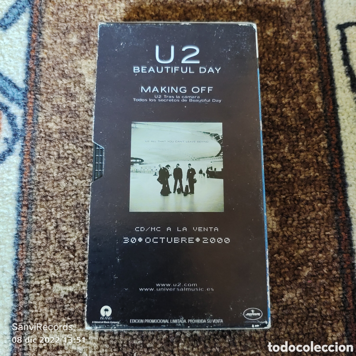 V&iacute;deos y DVD musicales: U2 BEAUTIFUL DAY, MAKING OFF - Foto 2