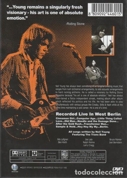 V&iacute;deos y DVD musicales: Neil Young &ndash; In Berlin - Foto 2