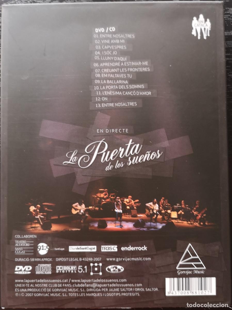 V&iacute;deos y DVD musicales: VIDEO 2 DVD - LA PUERTA DE LOS SUE&Ntilde;OS - EN DIRECTE - Foto 2