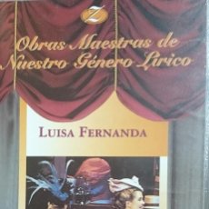 Vídeos y DVD Musicales: LUISA FERNANDA - VHS - ZARZUELA