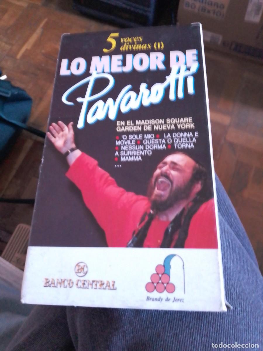 V&iacute;deos y DVD musicales: Pavarotti en directo VHS - Foto 1