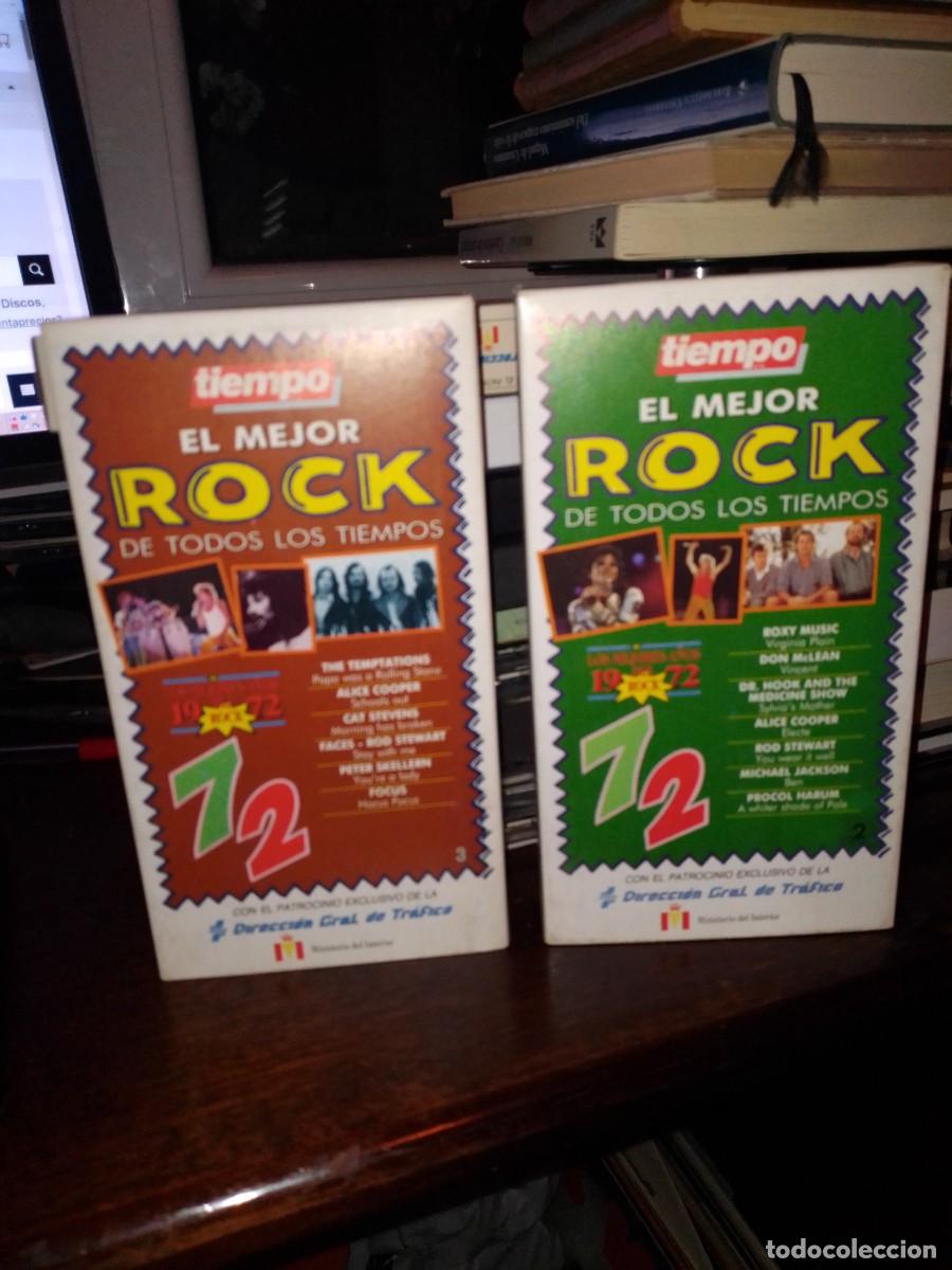 V&iacute;deos e DVD Musicais: El mejor rock de todos los tiempos VHS