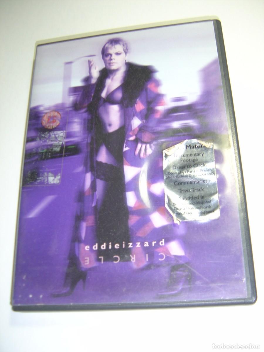 V&iacute;deos y DVD Musicales: dvd eddie izzard circle. con d&iacute;ptico. nunca en TC (buen estado)