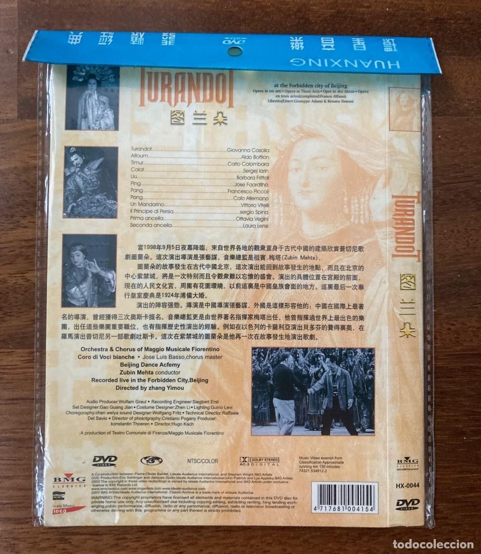 V&iacute;deos y DVD musicales: Opera: Turandot (Puccini) - Foto 2