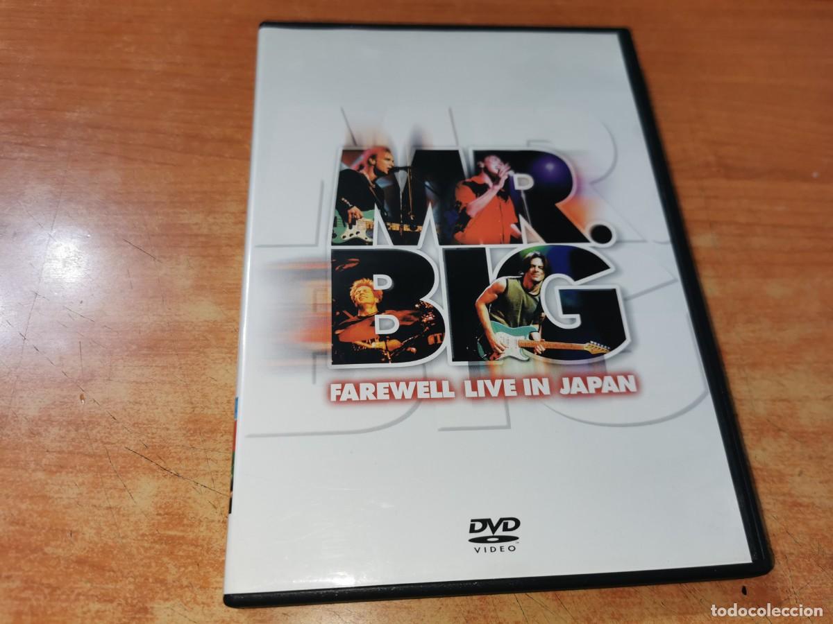 mr. big farewell live in japan dvd del año 2002 - Buy Music videos