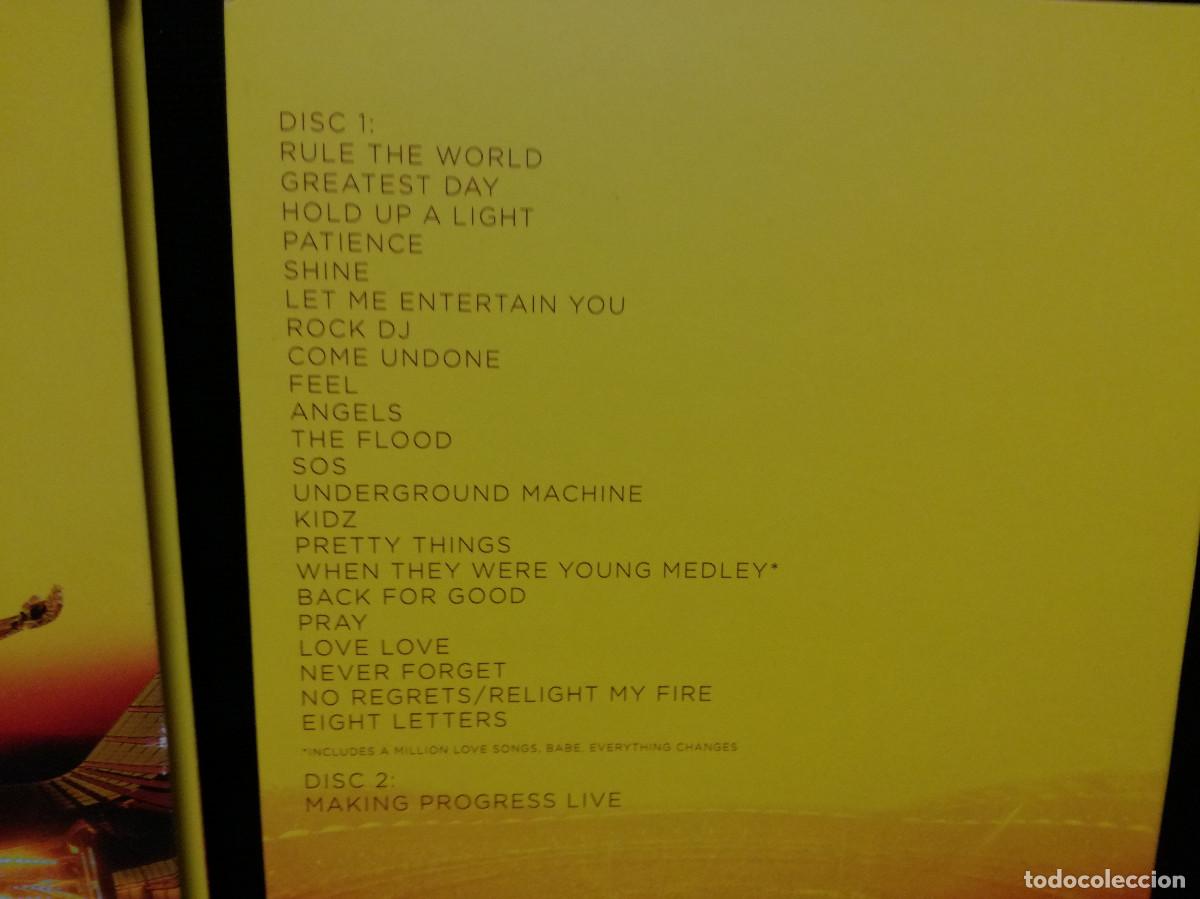 V&iacute;deos y DVD musicales: DVD MUSICAL - TAKE THAT - PROGRESS LIVE - Foto 5