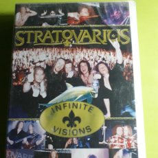 Vídeos y DVD Musicales: STRATOVARIUS - INFINITE VISIONS - 2000 - VHS - COMPRA MÍNIMA 3 EUROS. Lote 388328644