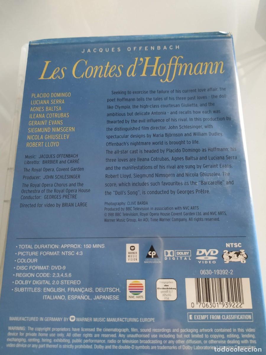 V&iacute;deos y DVD musicales: Los Cuentos de Hoffmann, Offenbach - Foto 2