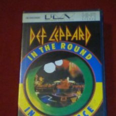 Vídeos y DVD Musicales: VHS, DEF LEPPARD IN THE ROUND, IN YOUR FACE LIVE, VER OTRA FOTO.