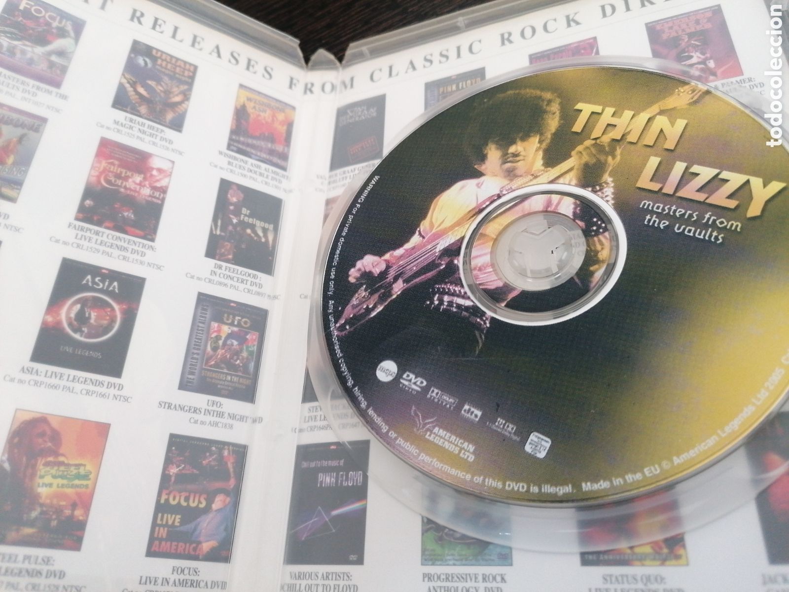 V&iacute;deos y DVD musicales: Thin Lizzy - Masters from the vault DVD - Foto 4