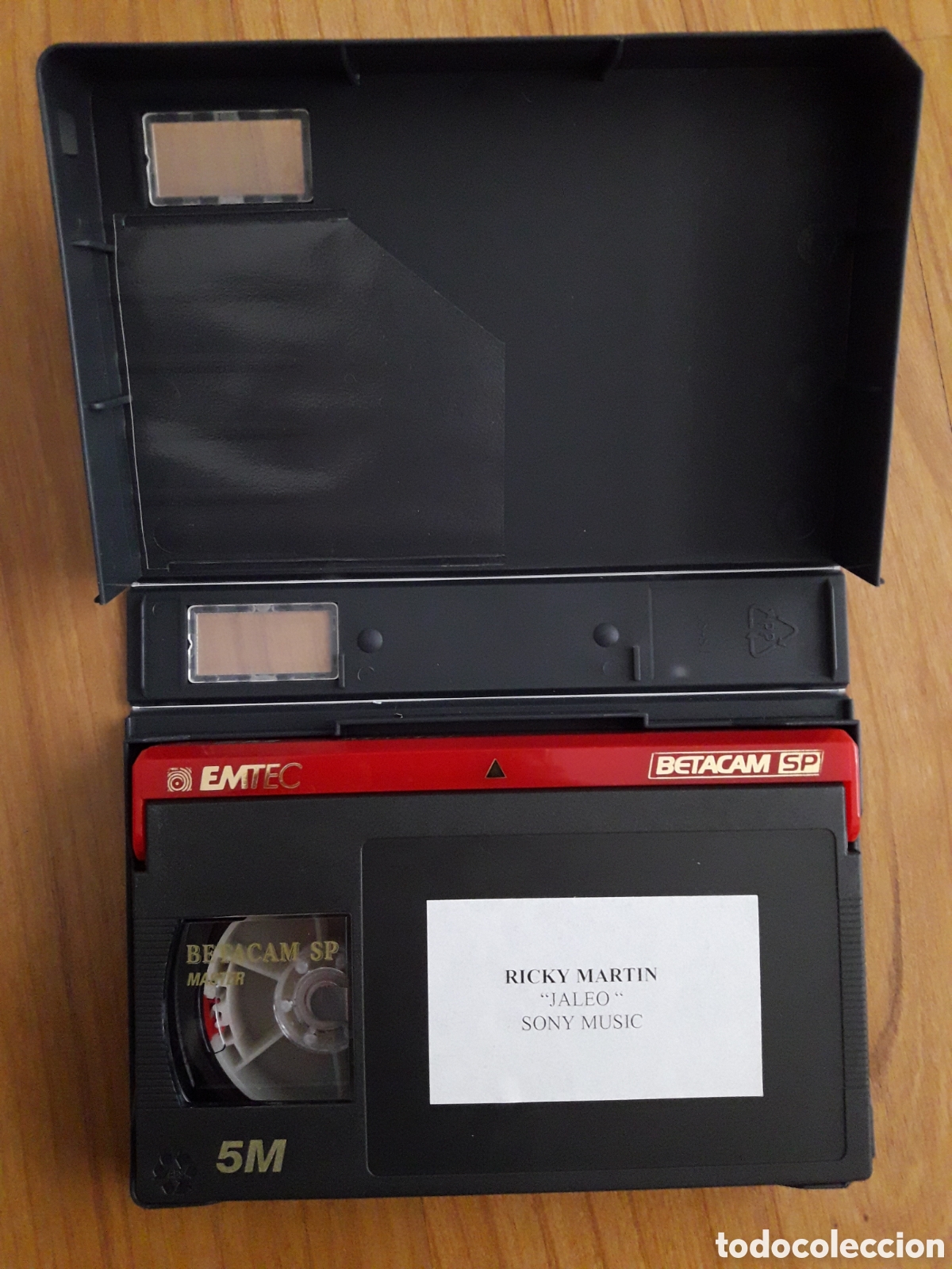 V&iacute;deos y DVD musicales: BETACAM SP CON V&Iacute;DEO MUSICAL JALEO, DE RICKY MARTIN. SONY MUSIC