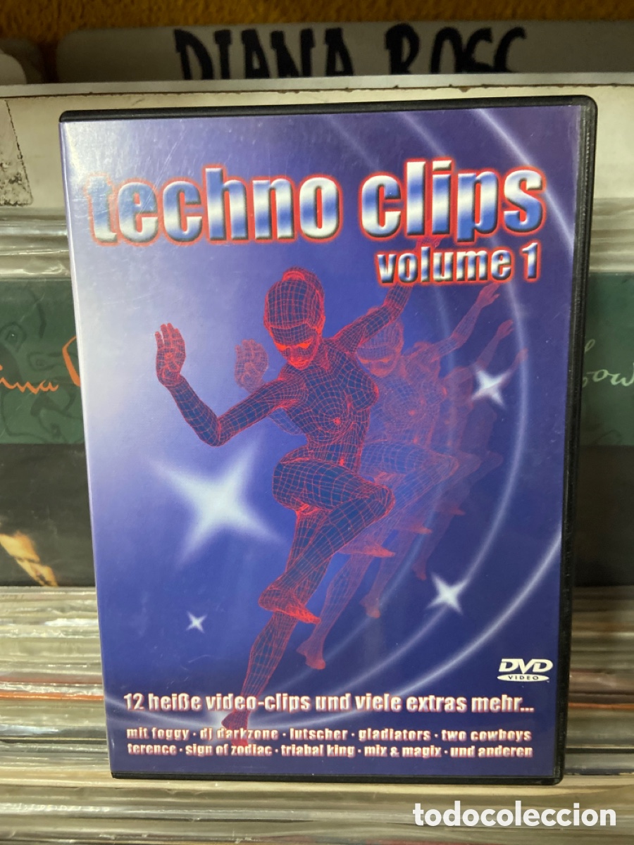 Vid&eacute;os y DVD Musicaux: Techno clips volume 1