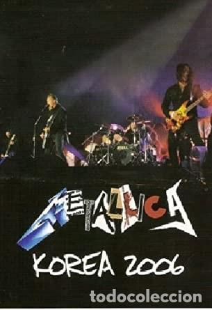 Music Videos and DVDs: METALICA Korea 2006 Dvd