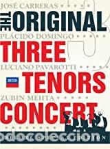 Music Videos and DVDs: 2 DVD ** THE ORIGINAL THREE TENORES CONCERT ** DELUXE ESPECIAL EDITION 2DVD ** COVER/NM * DVD/ MINT*