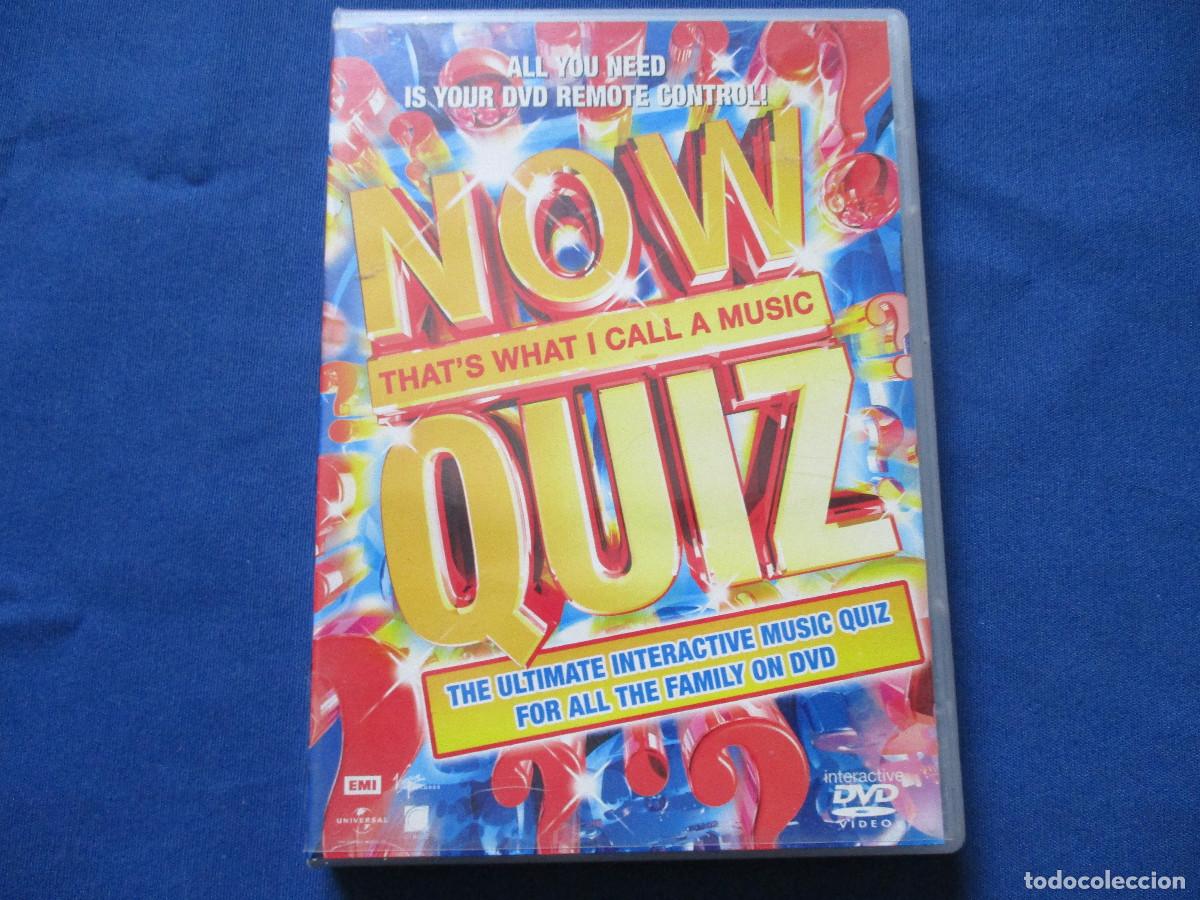 Music Videos and DVDs: DVD - NOW THAT&acute;S WHAT I CALL A MUSIC QUIZ &middot; EN INGL&Eacute;S