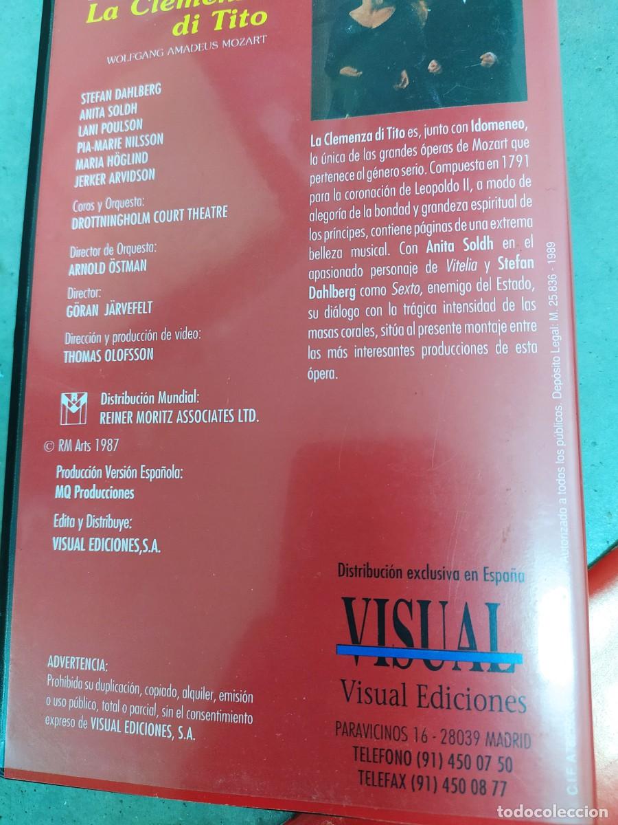 V&iacute;deos y DVD musicales: LOTE DE 11 &Oacute;PERAS - VISUAL EDICIONES - VHS - Foto 3