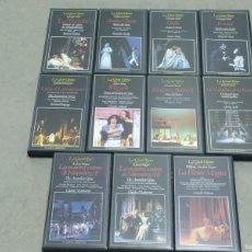 Vídeos y DVD Musicales: LOTE DE 11 ÓPERAS - LA GRAN ÓPERA DE PLANETA DE AGOSTINI - VHS. Lote 397157654