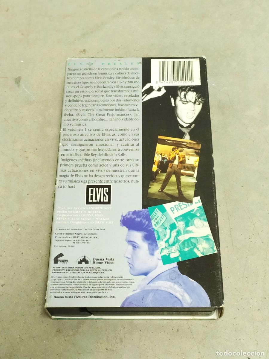 V&iacute;deos y DVD musicales: ELVIS - CENTER STAGE - VHS - Foto 3