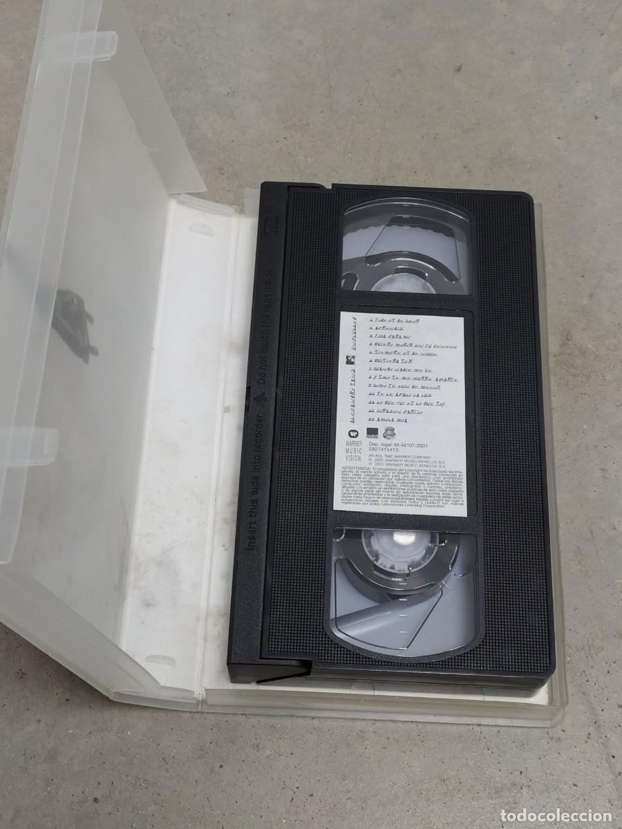 V&iacute;deos y DVD musicales: ALEJANDRO SANZ - UNPLUGGED - VHS - Foto 4