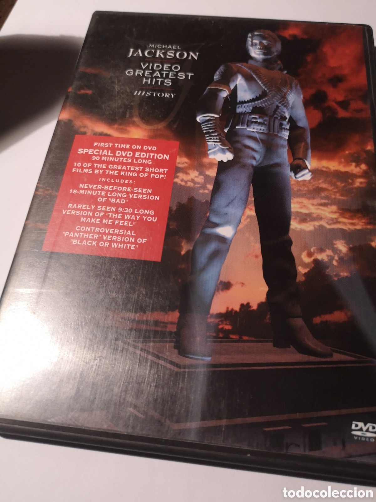V&iacute;deos y DVD musicales: Michael Jackson Video Greatest Hits - Foto 2