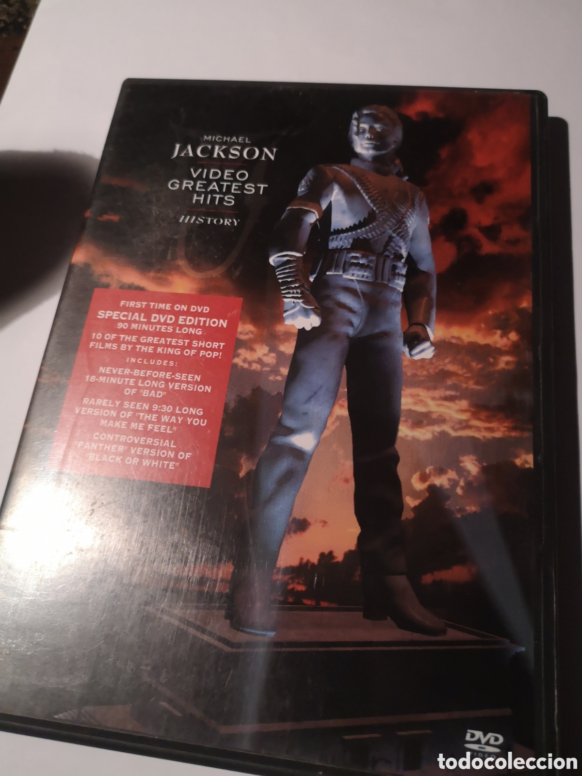 V&iacute;deos y DVD musicales: Michael Jackson Video Greatest Hits - Foto 1
