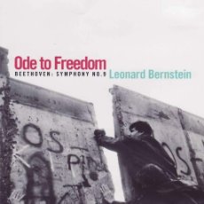 Vídeos y DVD Musicales: ODE TO FREEDOM - BEETHOVEN: SYMPHONY NO. 9; LEONARD BERNSTEIN. Lote 401319069