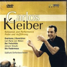 Vídeos y DVD Musicales: CARLOS KLEIBER (PRECINTADO). Lote 401852984