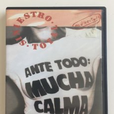 Vídeos y DVD Musicales: SINIESTRO TOTAL - ANTE TODO MUCHA CALMA - EN DIRECTO - DVD. Lote 401893634