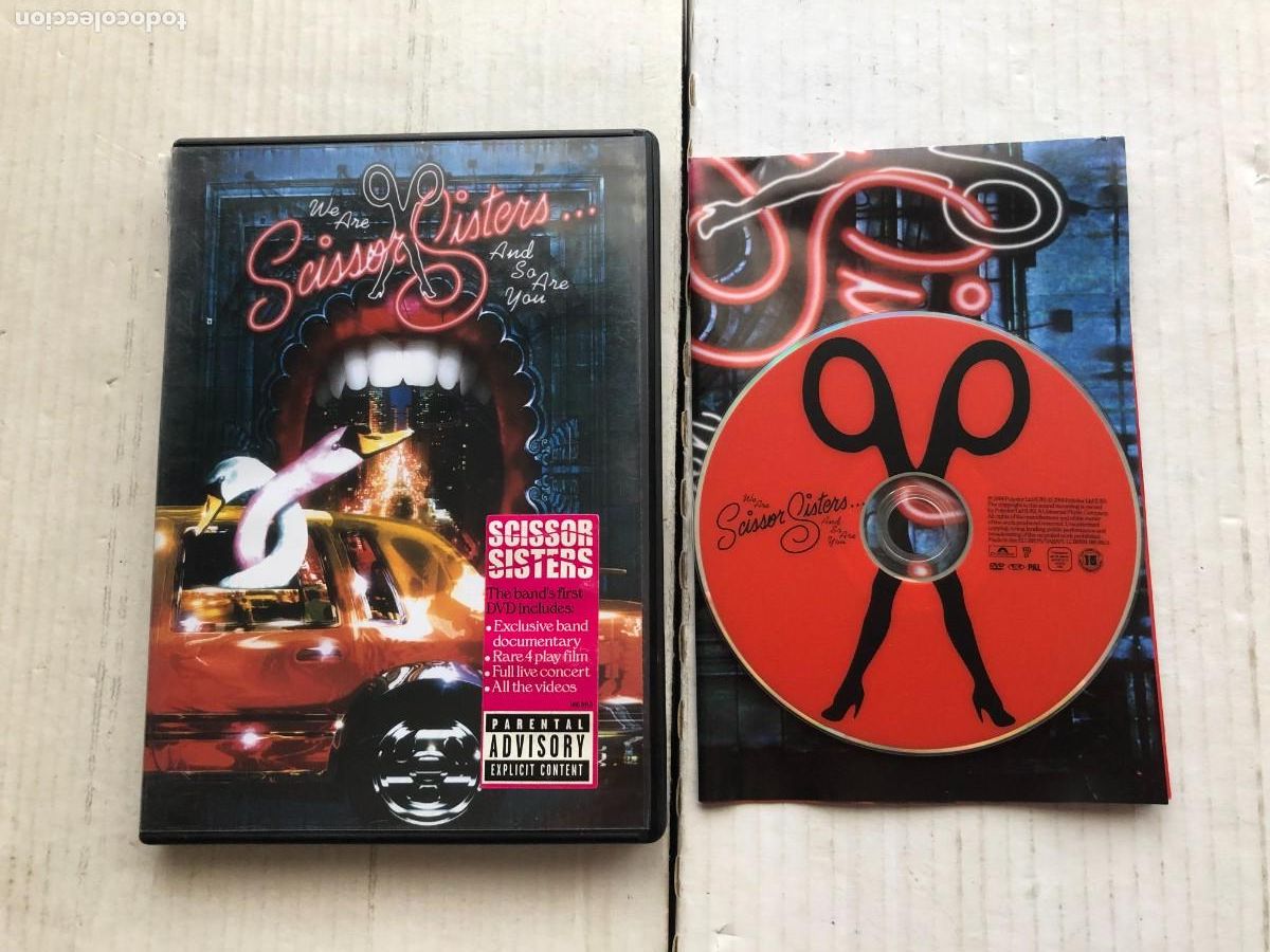 Video e DVD Musicali: WE ARE THE SCISSOR SISTERS AND SO ARE YOU- DVD KREATEN