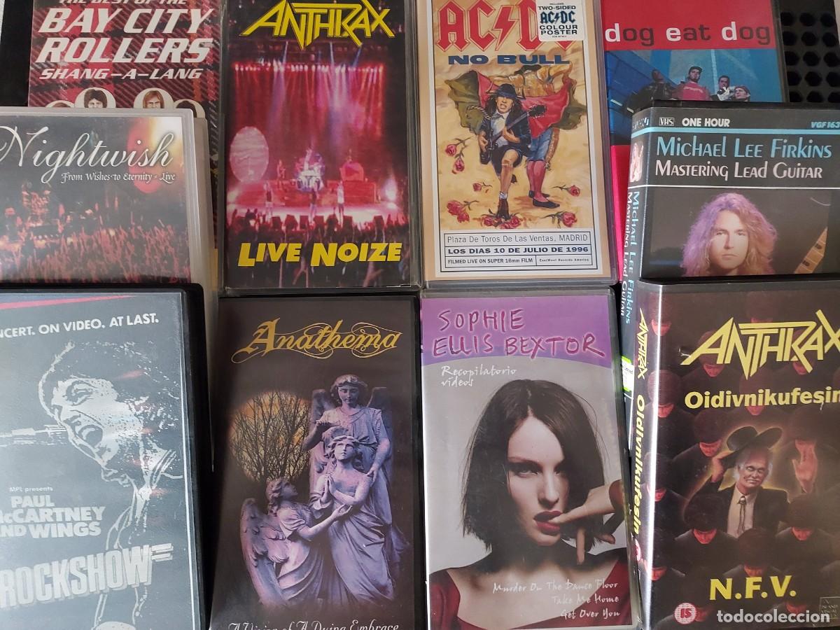 Musikvideos und DVDs: LOTE 10 VIDEOS VHS