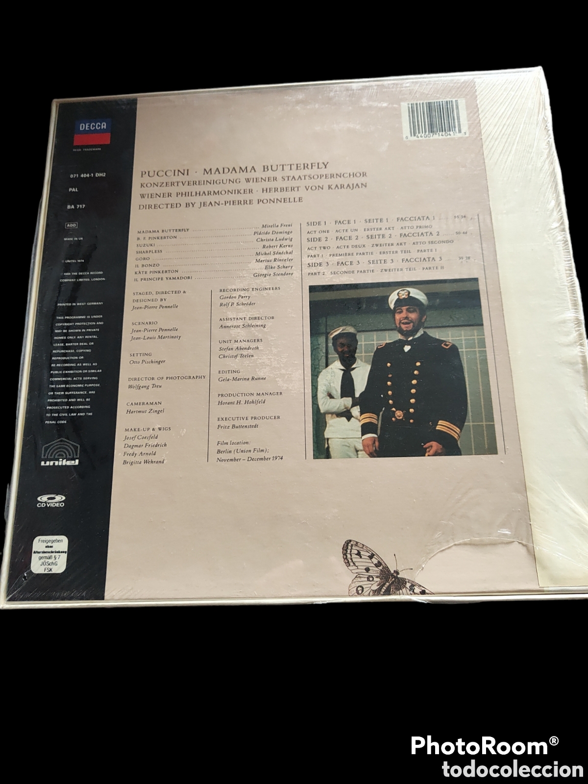 V&iacute;deos y DVD musicales: Madama Butterfly - Puccini - Foto 2