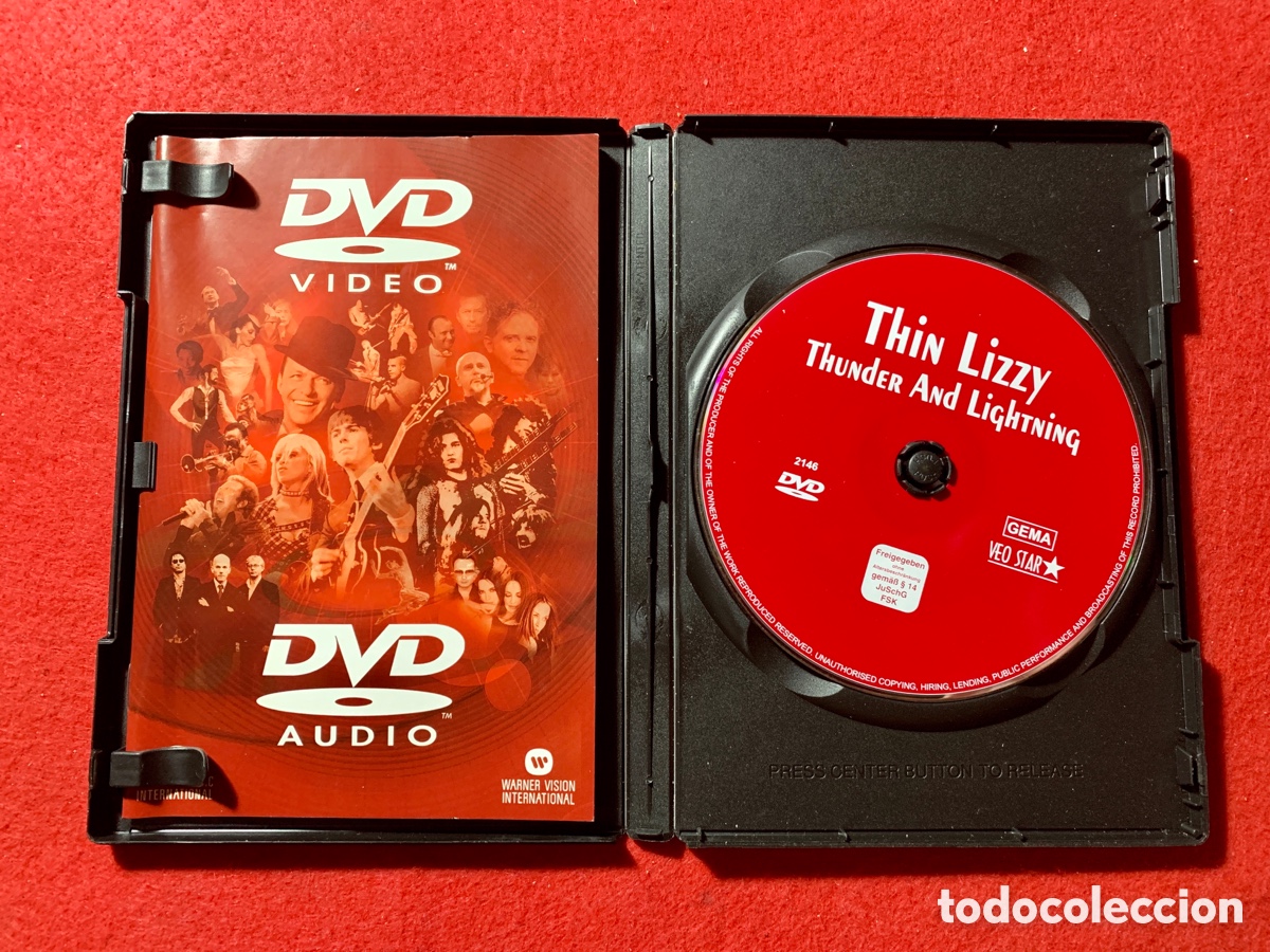 V&iacute;deos y DVD musicales: Thin Lizzy - Thunder and Lightning DVD- - Foto 3