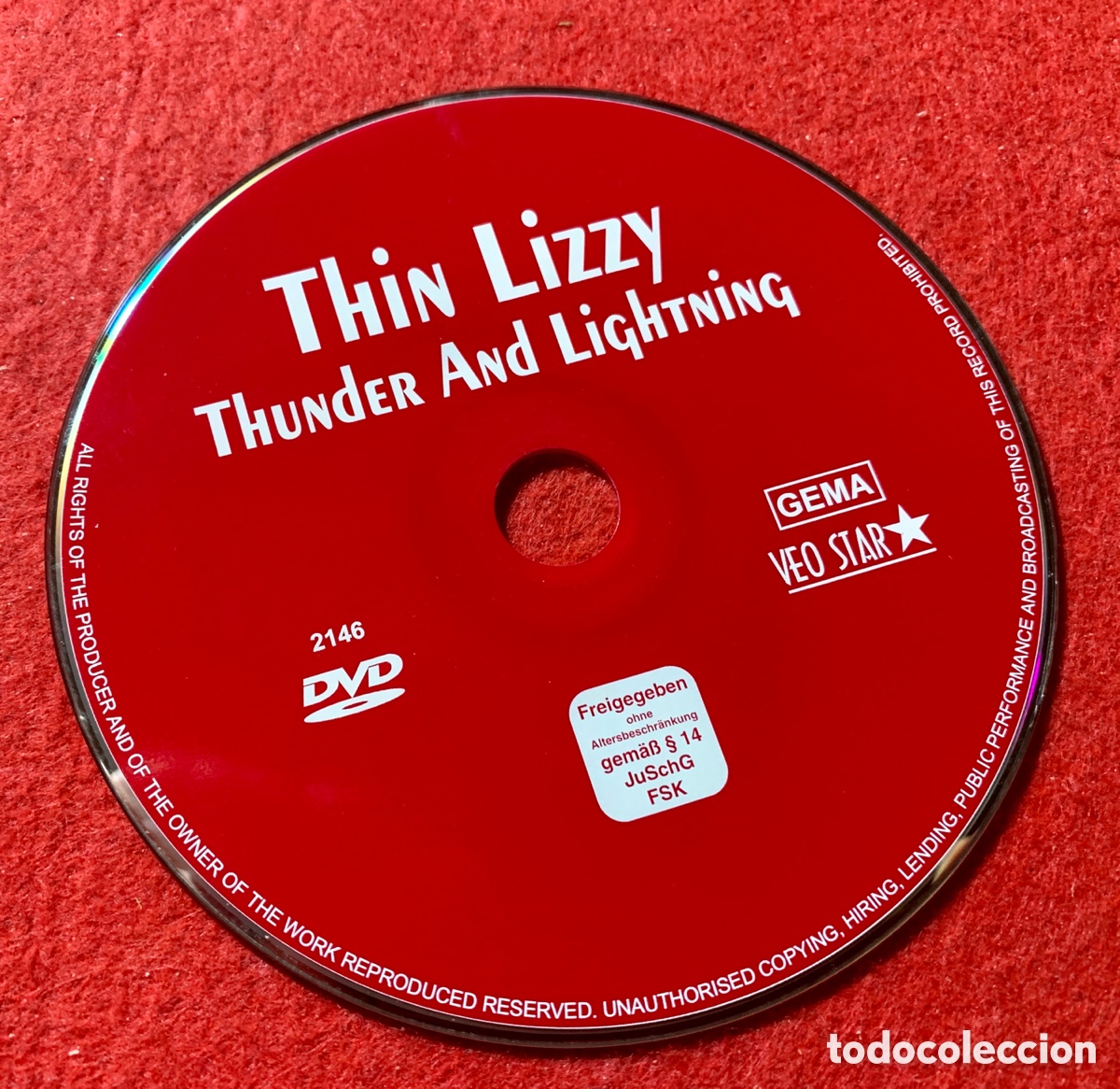 V&iacute;deos y DVD musicales: Thin Lizzy - Thunder and Lightning DVD- - Foto 4