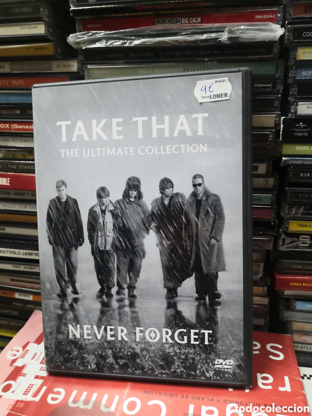 V&iacute;deos e DVD Musicais: Take that the ult&iacute;mate collection never forget