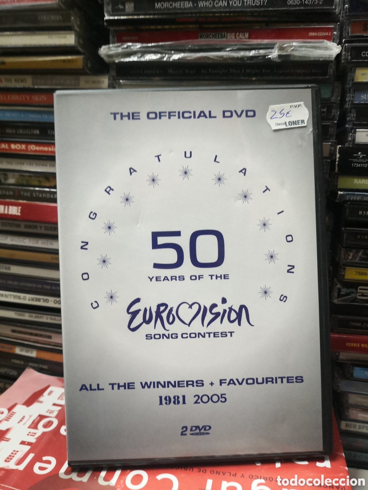 V&iacute;deos y DVD Musicales: 50 eurovision song contest 2dvd