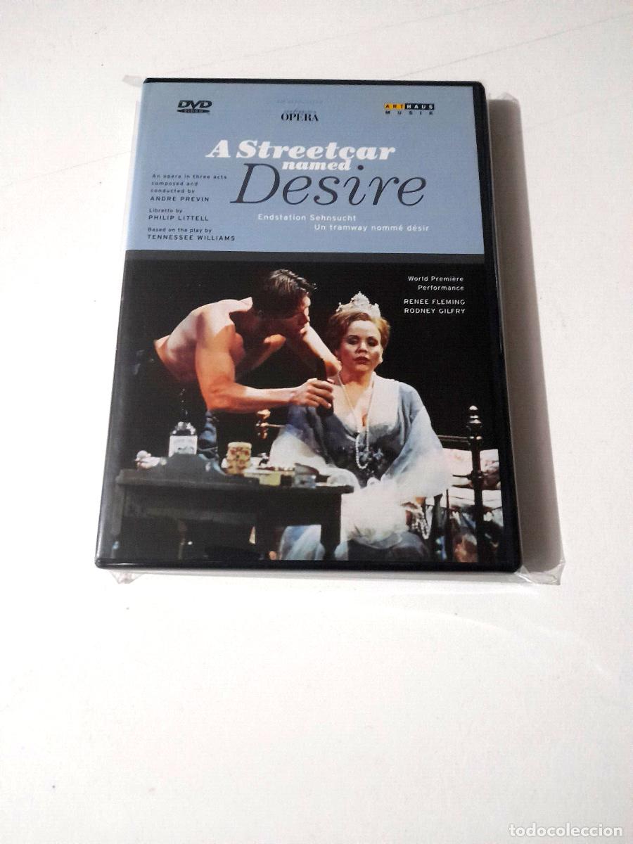 V&iacute;deos y DVD Musicales: DVD &rdquo;A STREET NAMED DESIRE&rdquo; DVD COMO NUEVO ANDRE PREVIN RENEE FLEMING ELIZABETH