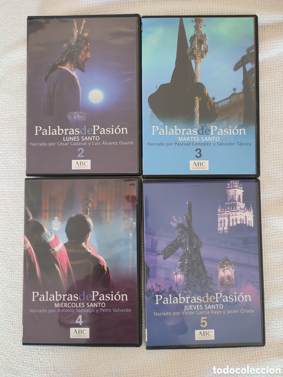 V&iacute;deos y DVD Musicales: 4 Dvds Palabras de Pasion